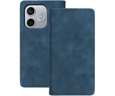 TFO Išmanusis zomšinis dėklas, skirtas Honor 600 lite, tamsiai mėlynas