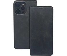 TFO Išmanusis zomšinis dėklas, skirtas Xiaomi Redmi 15C 4G EU / 15C 5G EU (173.16 x 81.06 x 8.2 mm), juodas