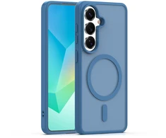 TFO Mag Matt dėklas Samsung Galaxy A16 4G / A16 5G / A17 4G / A17 5G / A18 5G tamsiai mėlynas, didelė išpjova