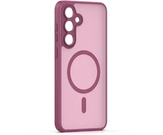 TFO Mag Matt dėklas Samsung Galaxy S26 bordo spalvos, su apsauga kamerai