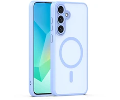 TFO Mag Matt dėklas Samsung Galaxy S26 Plus šviesiai mėlynas su apsauga kamerai