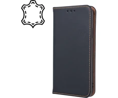 Telforceone TFO Natūralios odos „Smart Pro“ dėklas, skirtas iPhone 17 Air 6,6", juodas