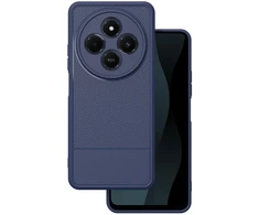 TFO Paprastas anglies pluošto dėklas, skirtas Xiaomi Redmi 14C 4G/ 14C 5G / Redmi A4 / POCO C75, mėlynas