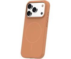 TFO Plonas silikoninis Mag dėklas, skirtas iPhone 16 6,1" karamelės spalvos