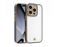 Telforceone TFO „Silky Gold“ dėklas, skirtas „iPhone 17 Air“ 6,6" mėlynas