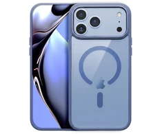 Telforceone TFO Skaidrus Mag dėklas, skirtas iPhone 17 Pro Max 6,9" / 18 Pro Max 6,9” dangaus mėlynumo spalvos