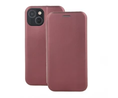 TFO „Smart Diva“ dėklas, skirtas Xiaomi Redmi 15C 4G EU / 15C 5G EU (173.16 x 81.06 x 8.2 mm), bordo spalvos