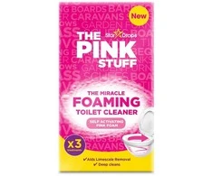 Putojantis tualeto valiklis - milteliai The Pink Stuff, 3x100g