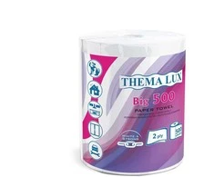 Thema_Lux Popierinis rankšluostis Thema Lux, 2 sluoksnių, 1 vnt.