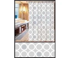 Thema Lux Thema_Lux Vonios užuolaida Home Accents su kabliukais, 180 x 180 cm