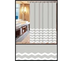 Thema Lux Thema_Lux Vonios užuolaida Home Accents su kabliukais, 180 x 180 cm