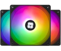 Thermalright TL-C12C-S X3 PWM ARGB 3vnt. (Juodi) Ventiliatoriai