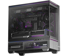 Thermalright TL-M10 Vision (Juodas) Kompiuterio Korpusas