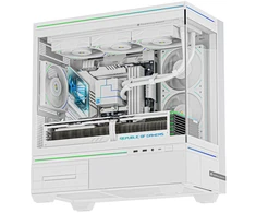 Thermalright TL-M10W (Baltas) Kompiuterio Korpusas