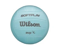 TINKLINIO kamuolys WILSON AVP SOFTPLAY MĖLYNAS 741224