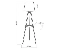 Tk_Lighting Toršeras TK LIGHTING VAIO 698, 60 W, E27