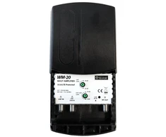 Stiebo stiprintuvas WM-20 UHF VHF DVB-T2 5G APSAUGA Telkom Telmor