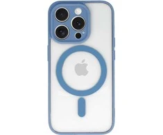 Topt Acrylic Color Magsafe dėklas skirtas Apple iPhone 13 Pro Max light mėlynos spalvos