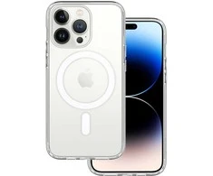 Topt Acrylic Magsafe dėklas skirtas Apple iPhone 17 Pro skaidrus