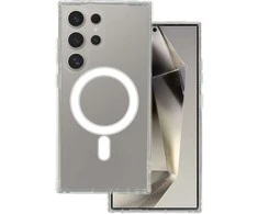 Topt Acrylic Magsafe dėklas skirtas Samsung Galaxy S24 Ultra skaidrus