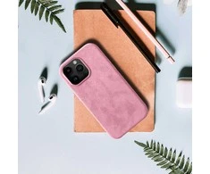 Topt Alcane Magsafe dėklas skirtas Apple iPhone 14 Pro Light rožinės spalvos