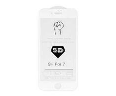 Topt Apsauginis stiklas Full Glue 5D skirtas Apple iPhone 7 (4,7″) Baltas