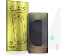 Topt Apsauginis stiklas Gold SAMSUNG GALAXY S25 ULTRA (with fingerprint unlock)