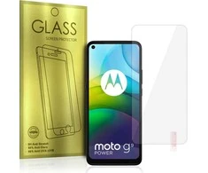 Topt Apsauginis stiklas Gold skirtas Motorola Moto G9 POWER