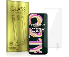 Apsauginis stiklas Gold skirtas Realme C21Y