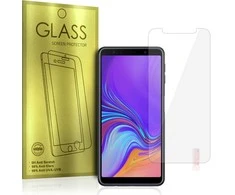 Riposo Apsauginis stiklas „GOLD“ įvairiems Samsung Galaxy telefonų modeliams SAMSUNG GALAXY A7 (2018)