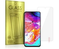 Topt Apsauginis stiklas Gold skirtas Samsung Galaxy A70