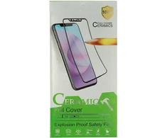 Fusion Accessories Tempered Glass HARD CERAMIC for SAMSUNG GALAXY S20 FE/LITE Juodas