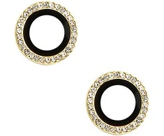 Toptel Topt Apsauginis stiklas HARD DIAMOND skirtas kamerai (LENS) skirtas Apple iPhone 17 auksinis (objektyvui 2 vnt)