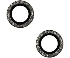 Toptel Topt Apsauginis stiklas HARD DIAMOND skirtas kamerai (lešiui) Apple iPhone 16/16 Plus juodas (2 vnt)