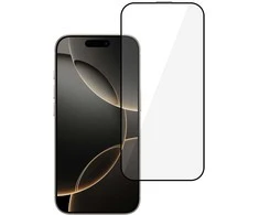 Topt Apsauginis stiklas HARD Full Glue 5D skirtas Apple iPhone 16 Pro Max Juodas