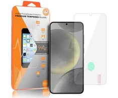 Oem Topt Apsauginis stiklas Oranžinis skirtas Samsung Galaxy S24 (with fingerprint unlock)