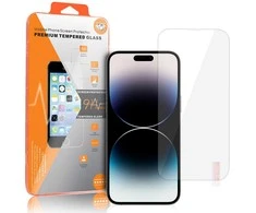 Reach LCD apsauginis stikliukas Oranžinis Apple iPhone 15/15 Pro