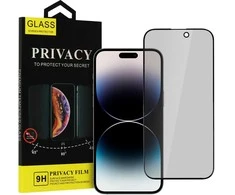 Topt Apsauginis stiklas Privacy Glass skirtas Apple iPhone 14 Pro Juodas