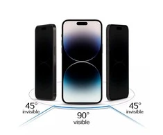 Apsauginis stiklas Privacy Glass skirtas Realme C53 Juodas