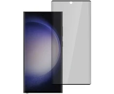 Topt Apsauginis stiklas Privacy Glass skirtas Samsung Galaxy S22 Ultra Juodas