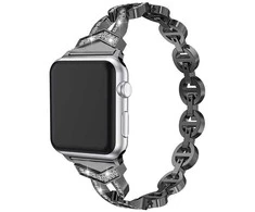 Išmaniojo laikrodžio apyrankė Oem, skirta Apple Watch (42/44/45 mm), Grafito spalvos