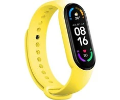 Toptel Topt Apyrankė skirta Xiaomi Mi apyrankė 5/6/7 geltonos spalvos