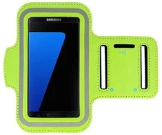 Toptel Topt Armband SLIM Type 1 dėklas skirtas Apple iPhone 15 Pro Max/16 Pro Max/Samsung A15/A16/A25/A34/A55/M35/S20 FE/S24 FE/S24 Plus/S24 Ultra (6,0 Inches) LIME