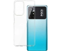 Topt Armor Antishock dėklas skirtas Xiaomi Redmi Note 11 5G/Note 11S 5G/Poco M4 Pro 5G skaidrus