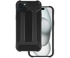 Topt Armor Carbon Dėklas skirtas Apple iPhone 15 Plus juodos spalvos