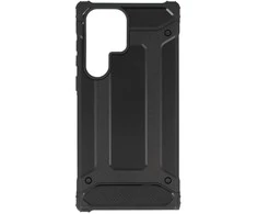 Topt Armor Carbon Dėklas skirtas Samsung Galaxy S23 Ultra juodos spalvos