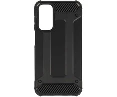 Topt Armor Carbon Dėklas skirtas Samsung Galaxy A15 4G/5G juodos spalvos