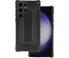 Topt Armor Carbon Dėklas skirtas Samsung Galaxy S23 Ultra juodos spalvos