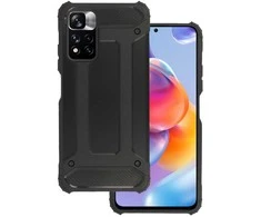 Topt Armor Carbon Dėklas skirtas Xiaomi Redmi Note 11 5G/Note 11S 5G/Poco M4 Pro 5G juodos spalvos