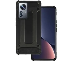 Topt Armor Carbon Dėklas skirtas Xiaomi 12 Pro juodos spalvos